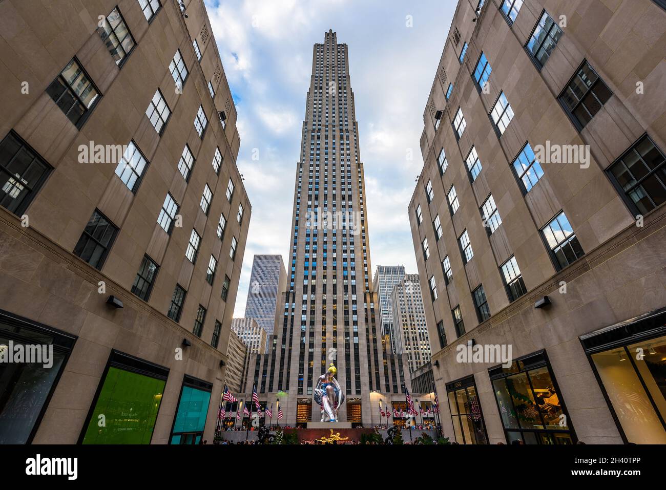 Rockfeller center hi-res stock photography and images - Alamy