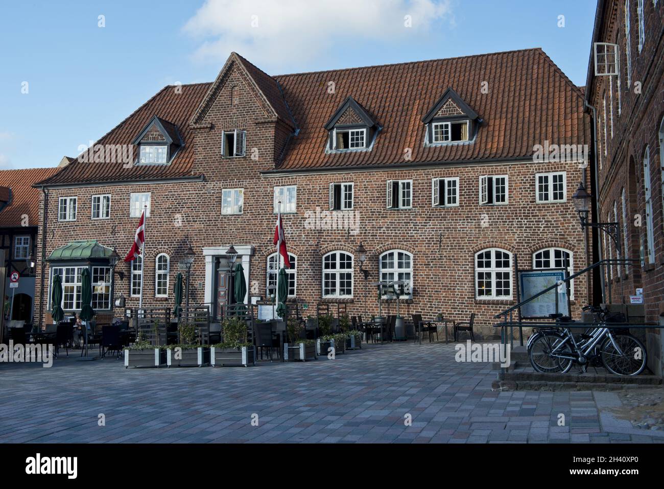 Ancient house of Ribe, Denmark Stock Photo - Alamy