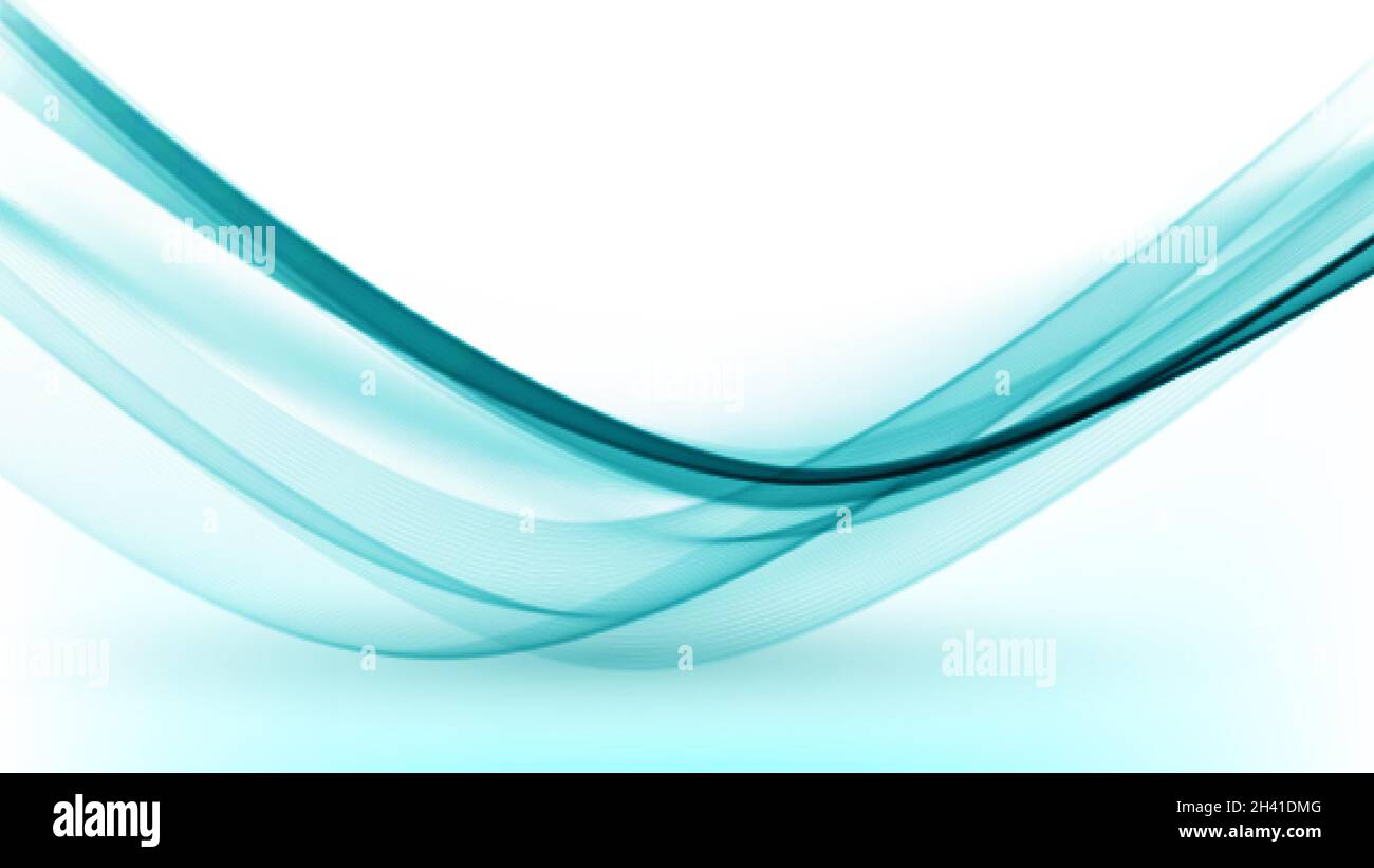 Abstract vector blue and white wave background Illustrations for ...