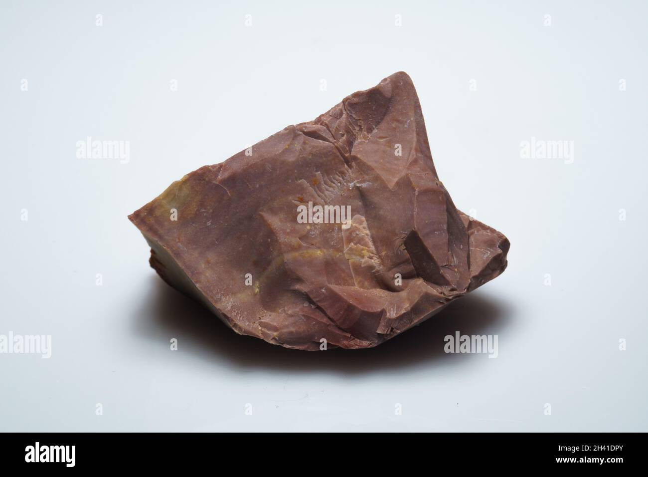 natural jasper mukaite ore on background Stock Photo