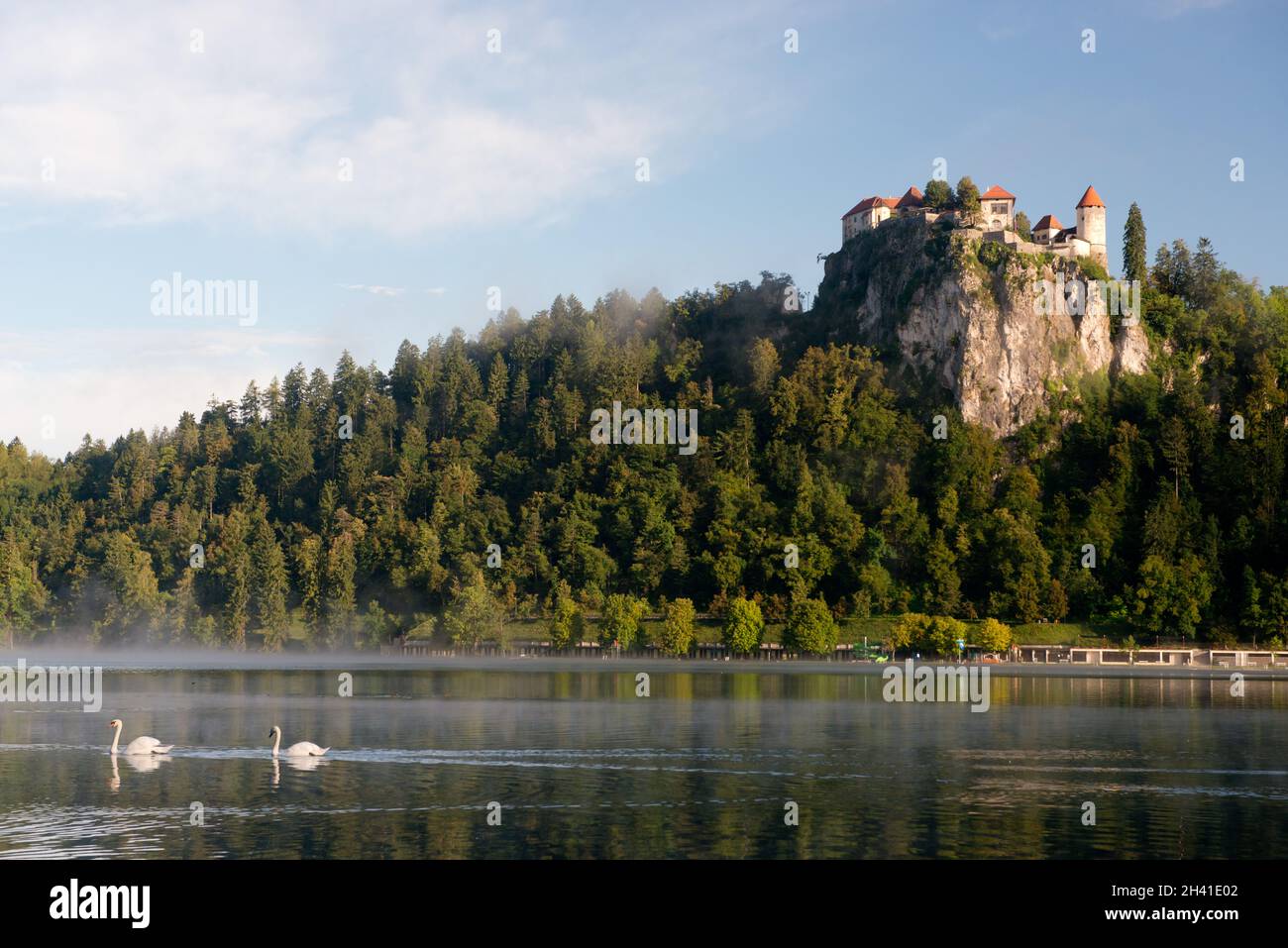 Bled castle famous medieval hi-res stock photography and images - Alamy