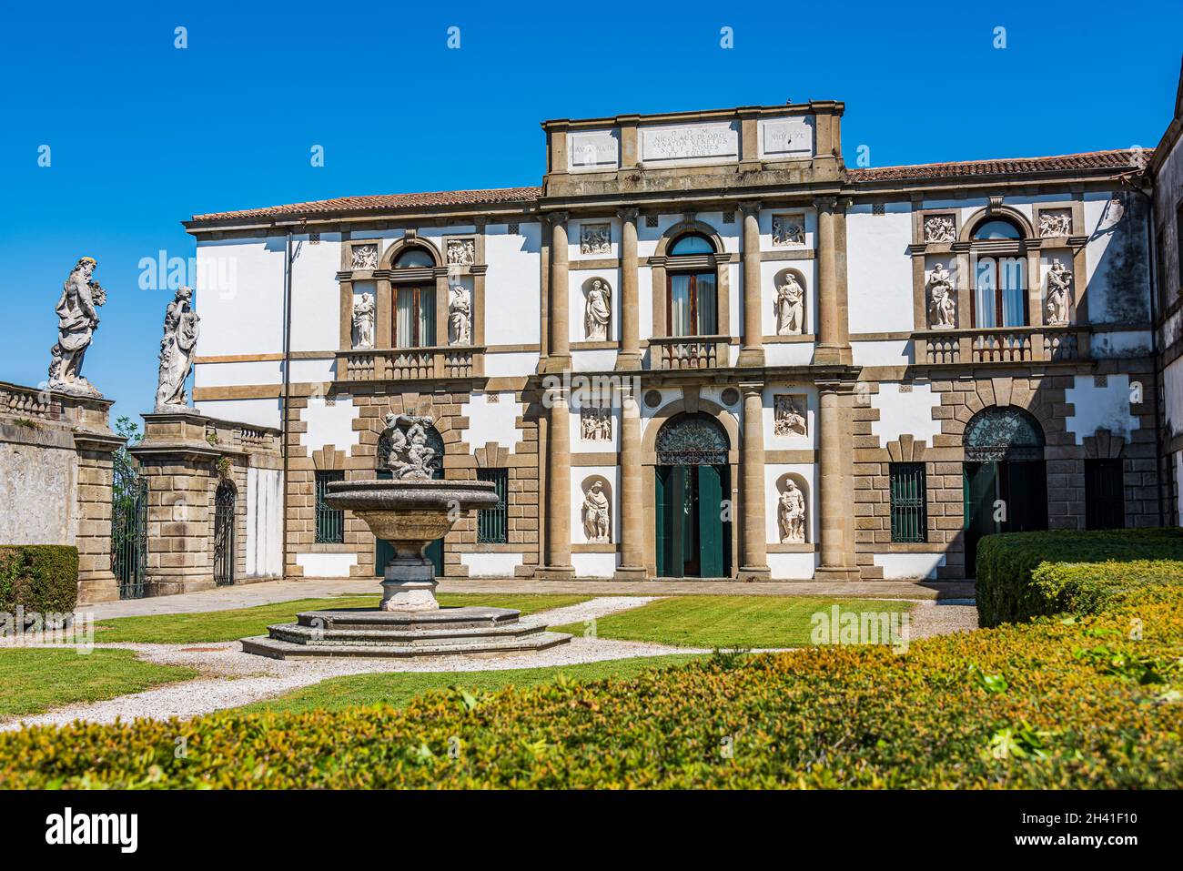 Villa Duodo in Monselice Stock Photo