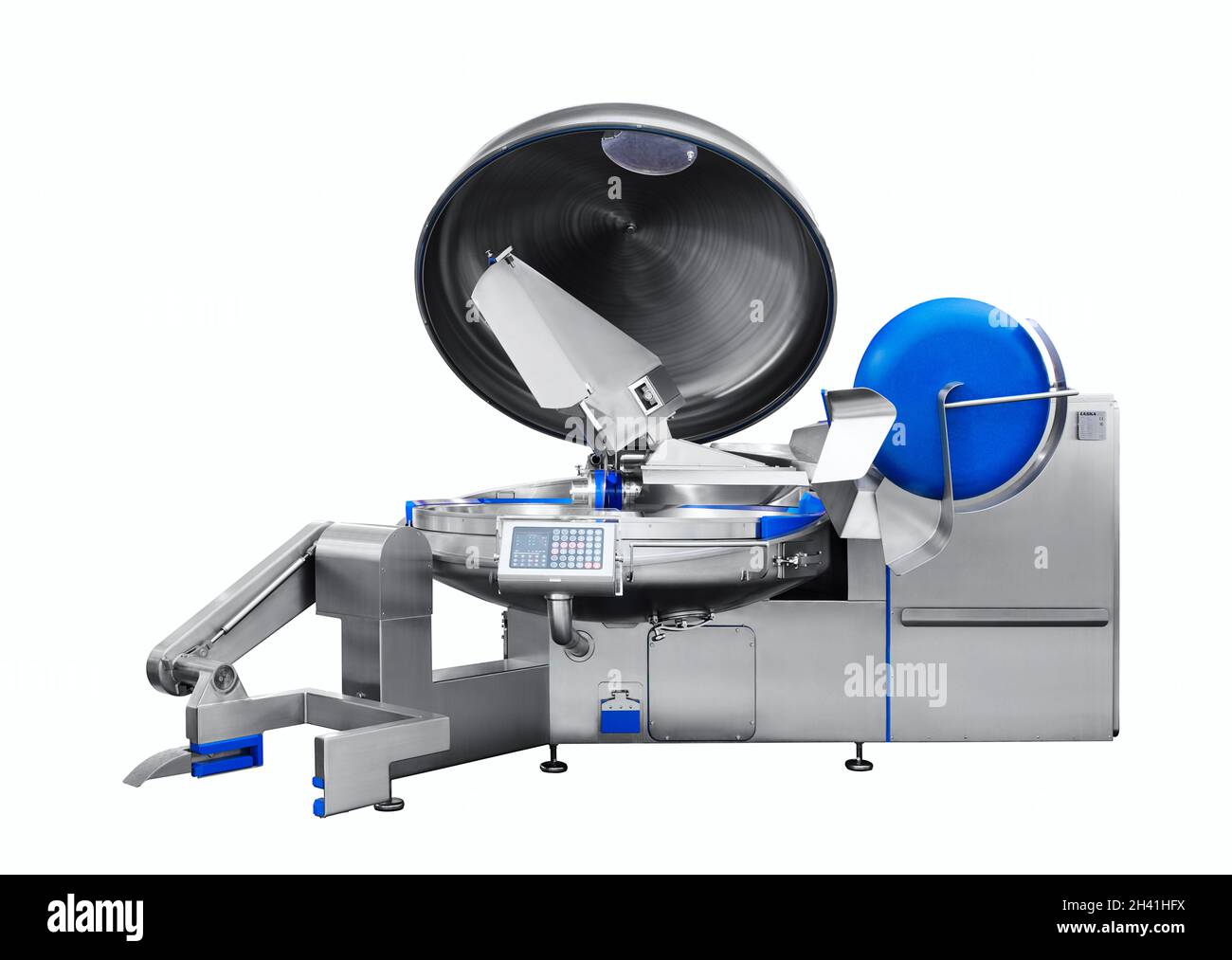 Industrial mixer in food industry, production line in food factory line