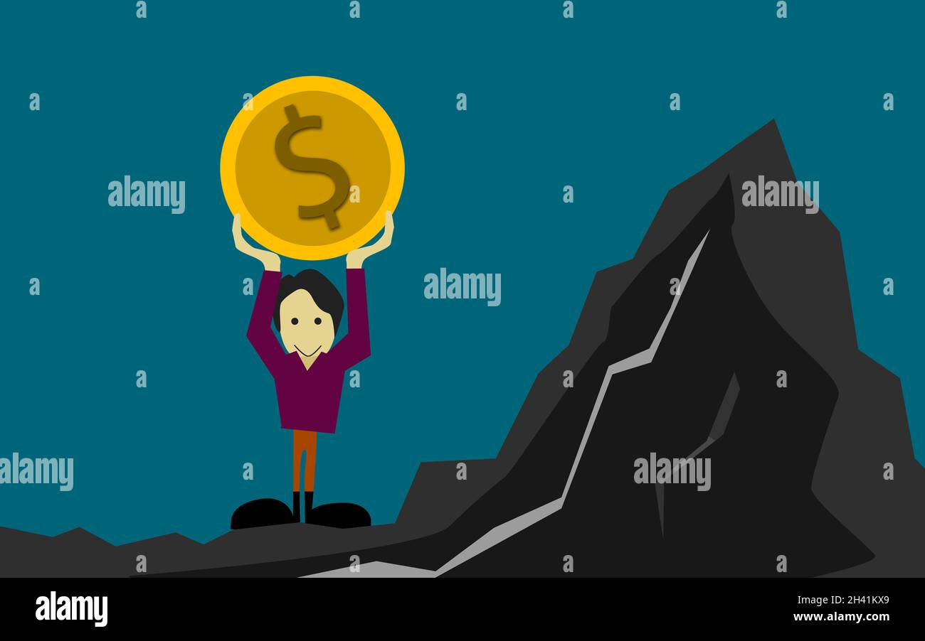 Coin mountain hires stock photography and images Alamy