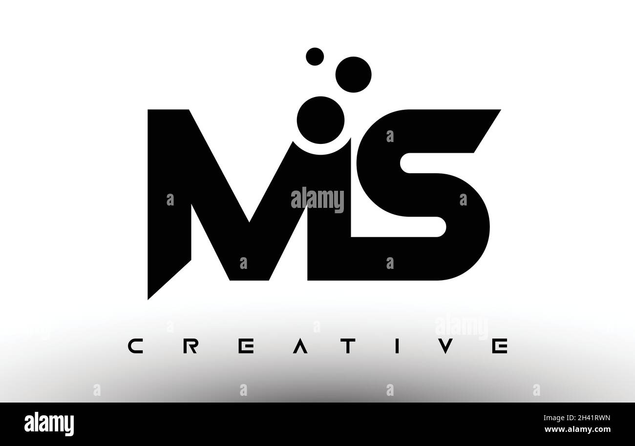 MS Elegant Letter Logo Design. MS Letter Icon with Creative Look Vector ...