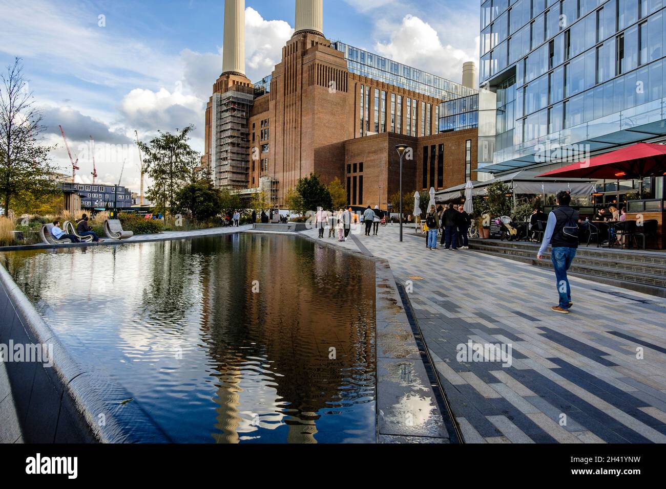 Battersea Power Station redevelopment area, Wandsworth, London, UK Stock Photo Alamy