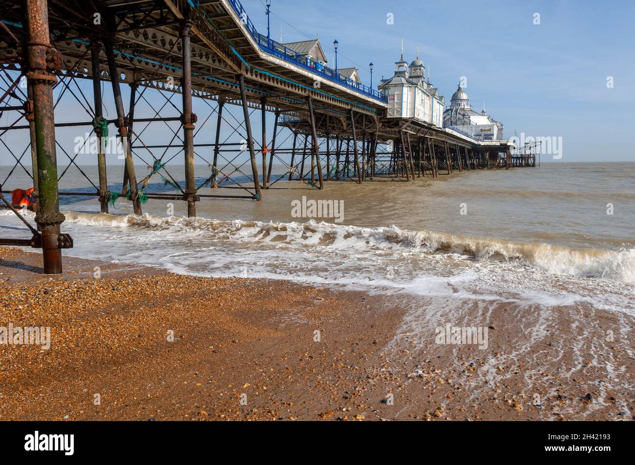 The Pier, Eastbourne, East Sussex, England, UK Stock Photo