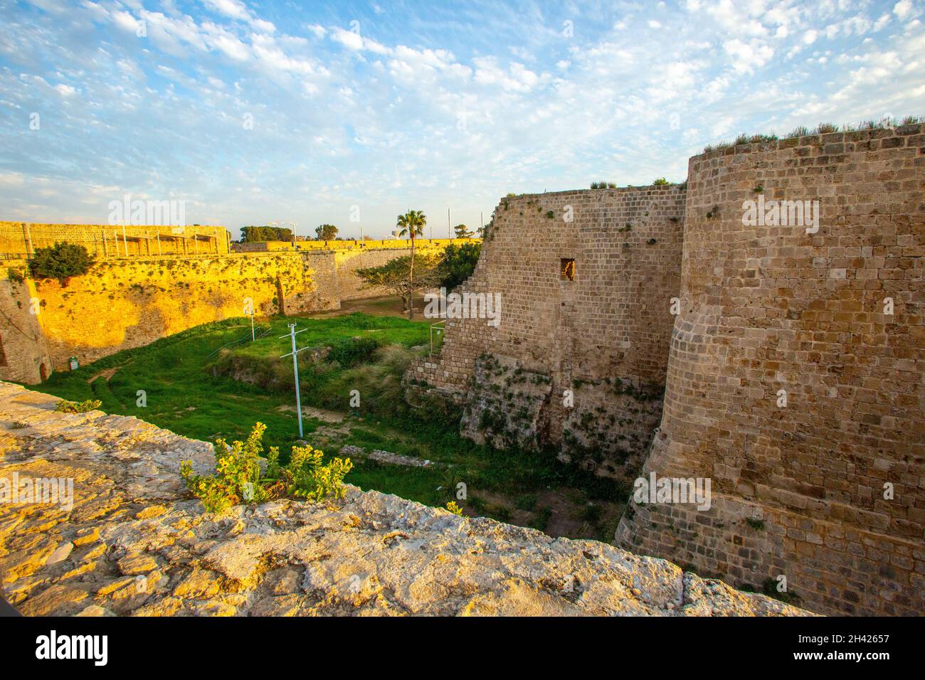 City of Acre Walls of Acre Stock Photo - Alamy