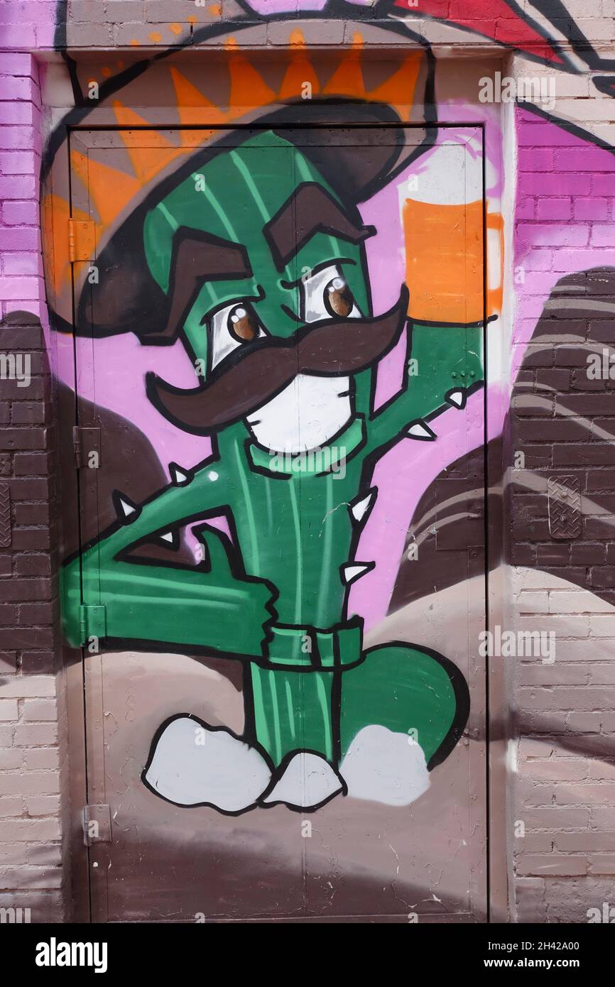 Winslow Arizona has many a tourist attraction Stock Photo Alamy