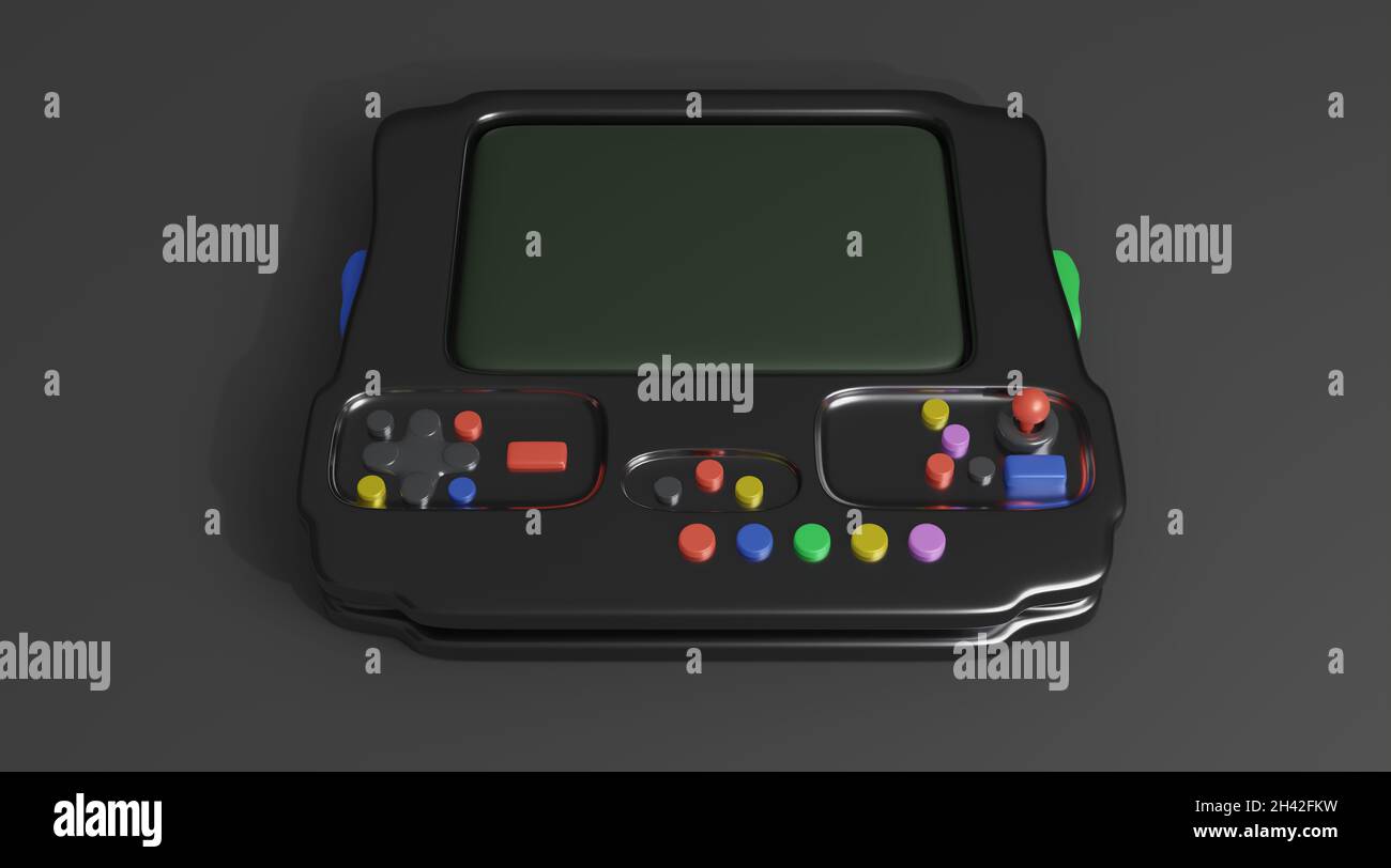 Handheld video game device Stock Photo Alamy