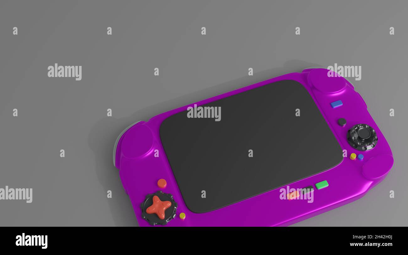 Handheld video game device Stock Photo Alamy