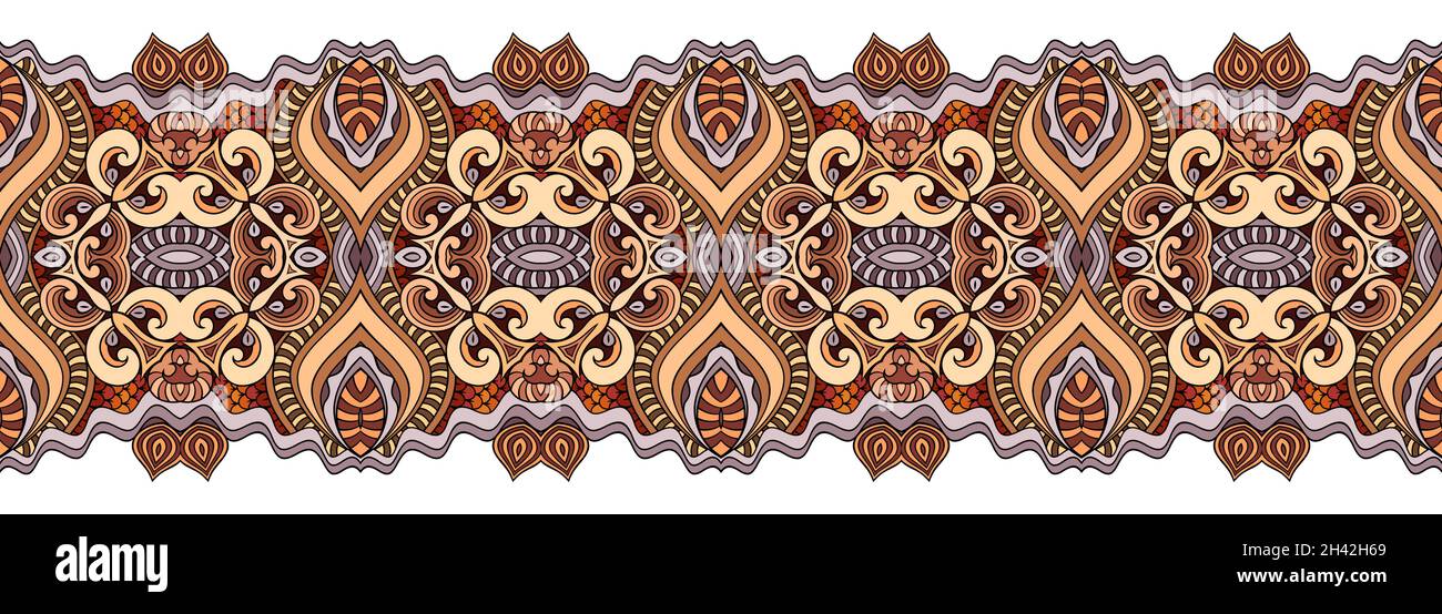 Vector abstract decorative ethnic ornamental illustration Stock Vector ...