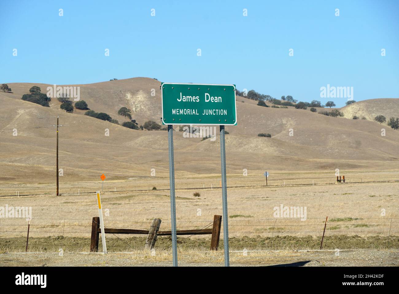 James Dean Crash Site Map