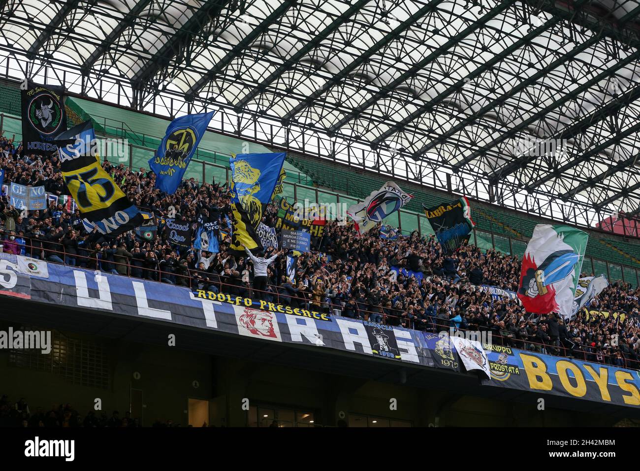 Inter milan fans show their support hi-res stock photography and images -  Alamy