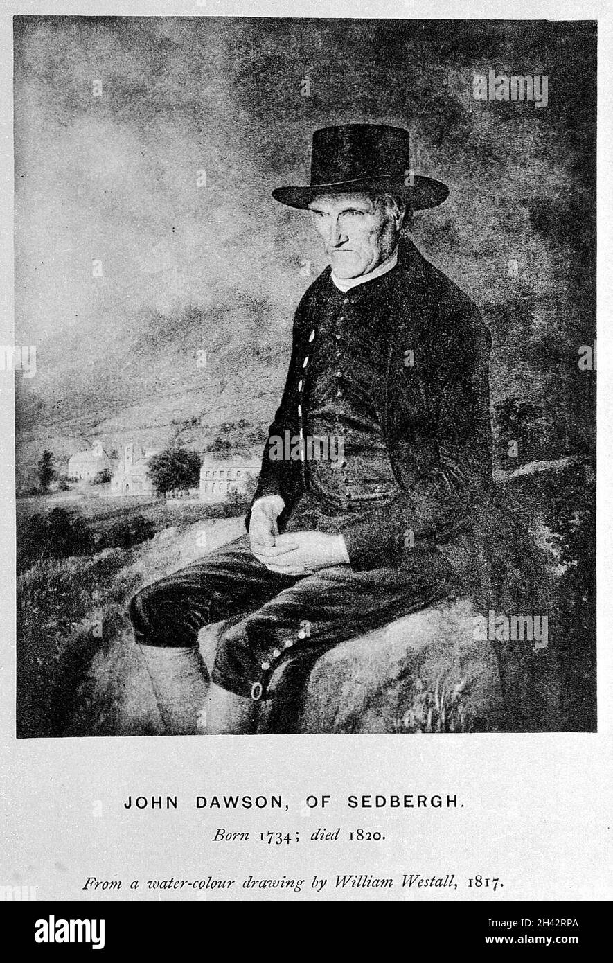 Portrait of John Dawson Stock Photo Alamy
