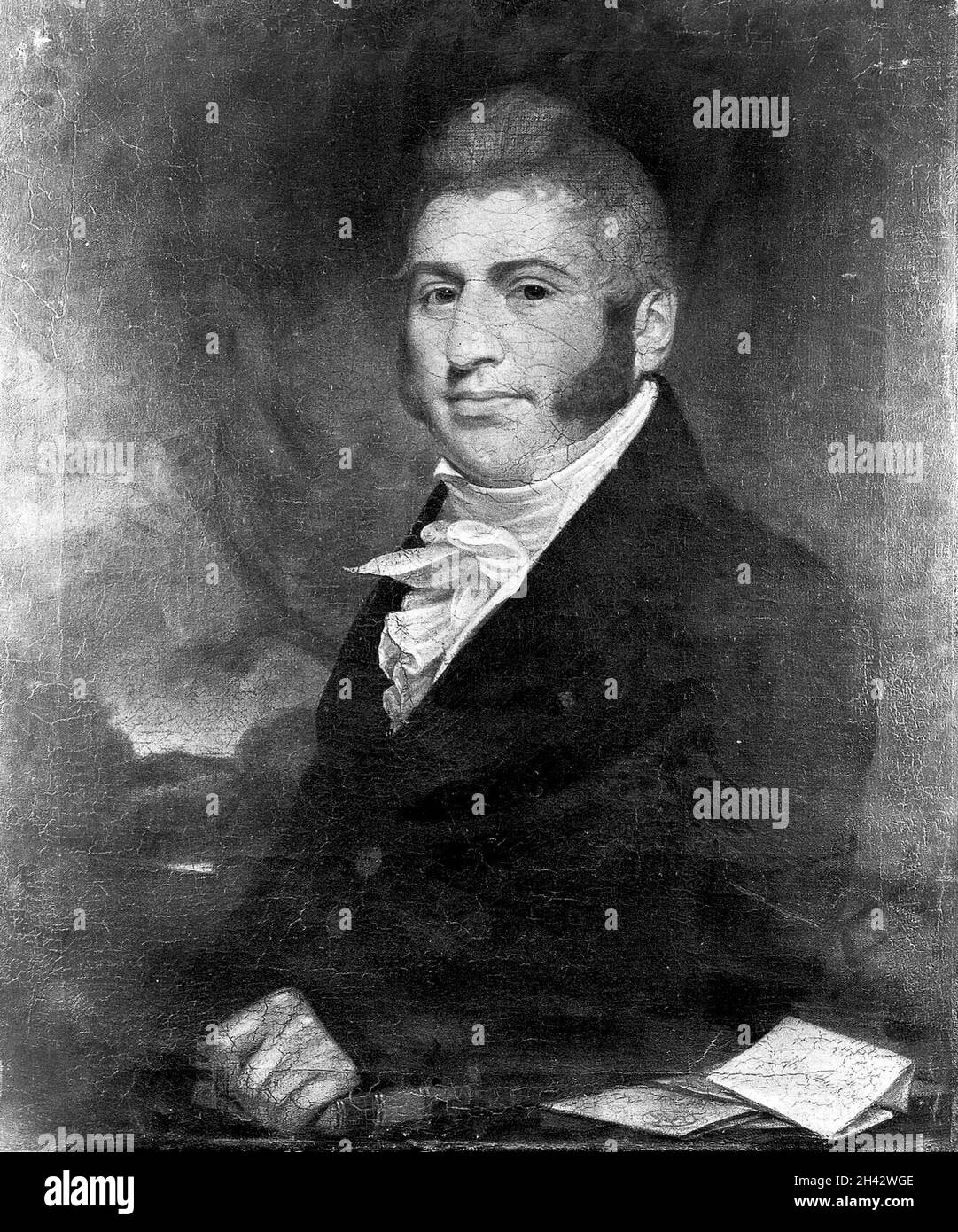 John Abercrombie. Oil painting Stock Photo Alamy