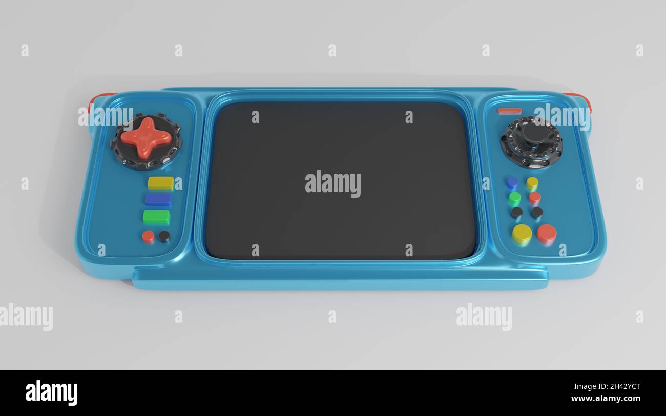 Handheld video game device Stock Photo Alamy