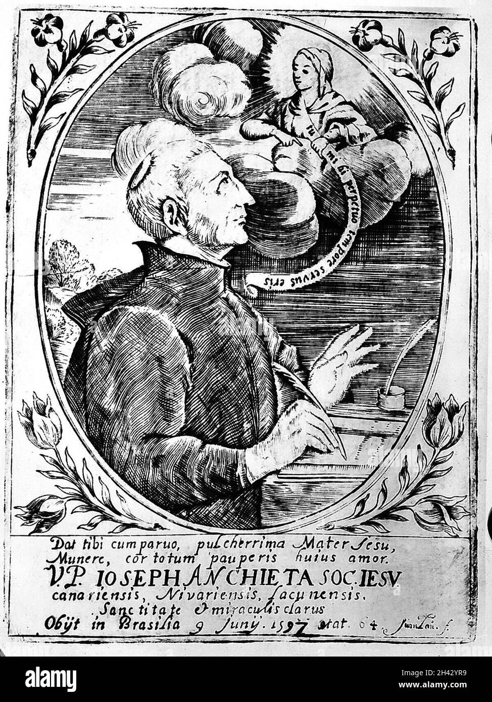 Portrait of Joseph de Anchieta Stock Photo Alamy