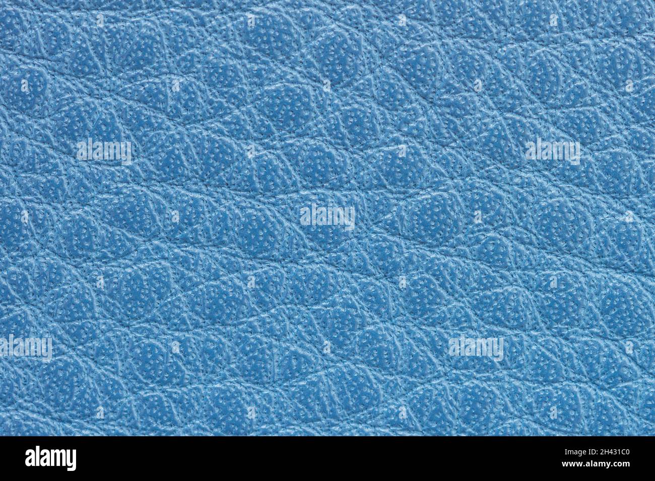 Genuine porous leather texture, calm, serene blue color, trendy ...