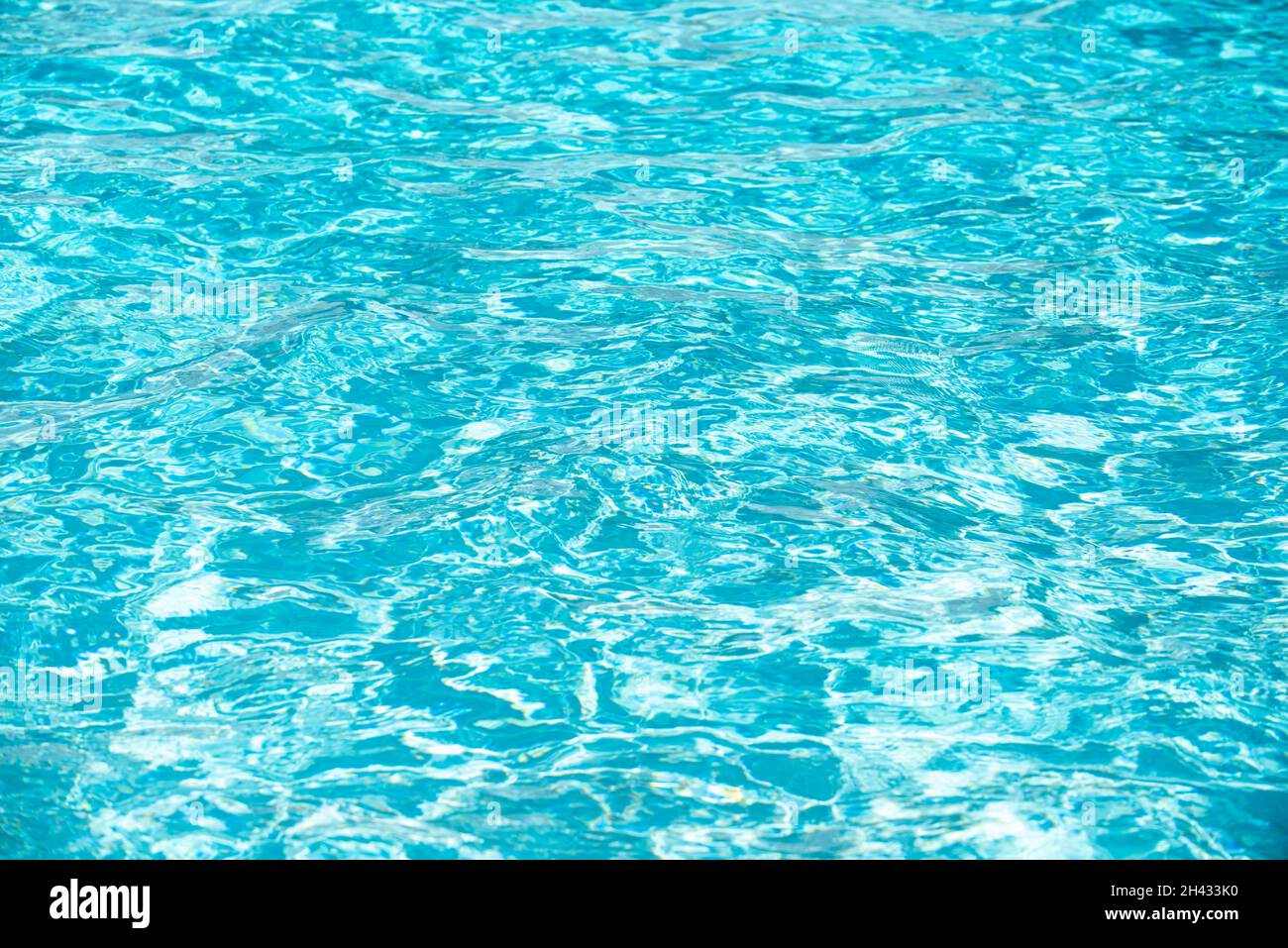 Water background, ripple waves. Blue swiming pool pattern. Sea surface ...