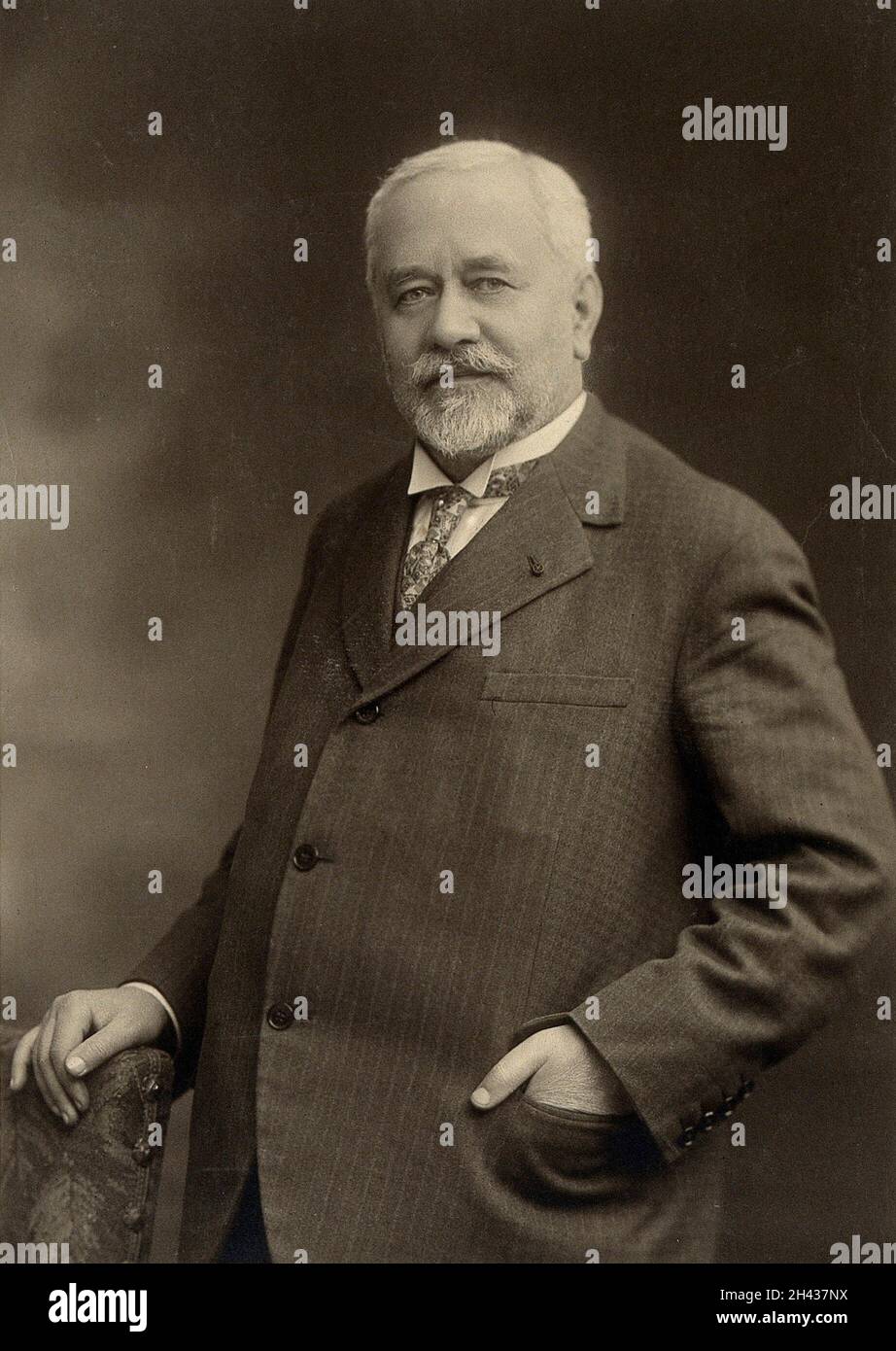 Charles Albert Calmette. Photograph, 1930 Stock Photo Alamy