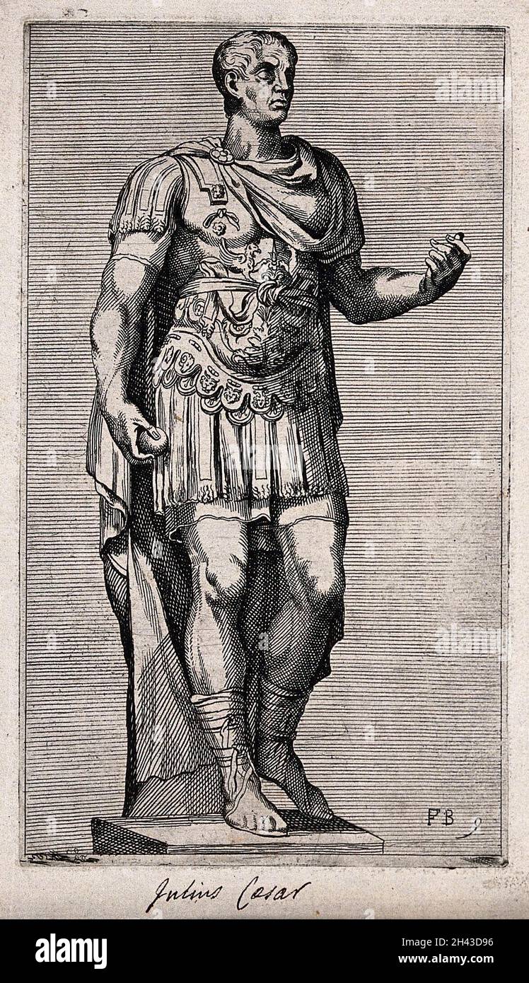 Historical representation of julius caesar hi-res stock photography and ...