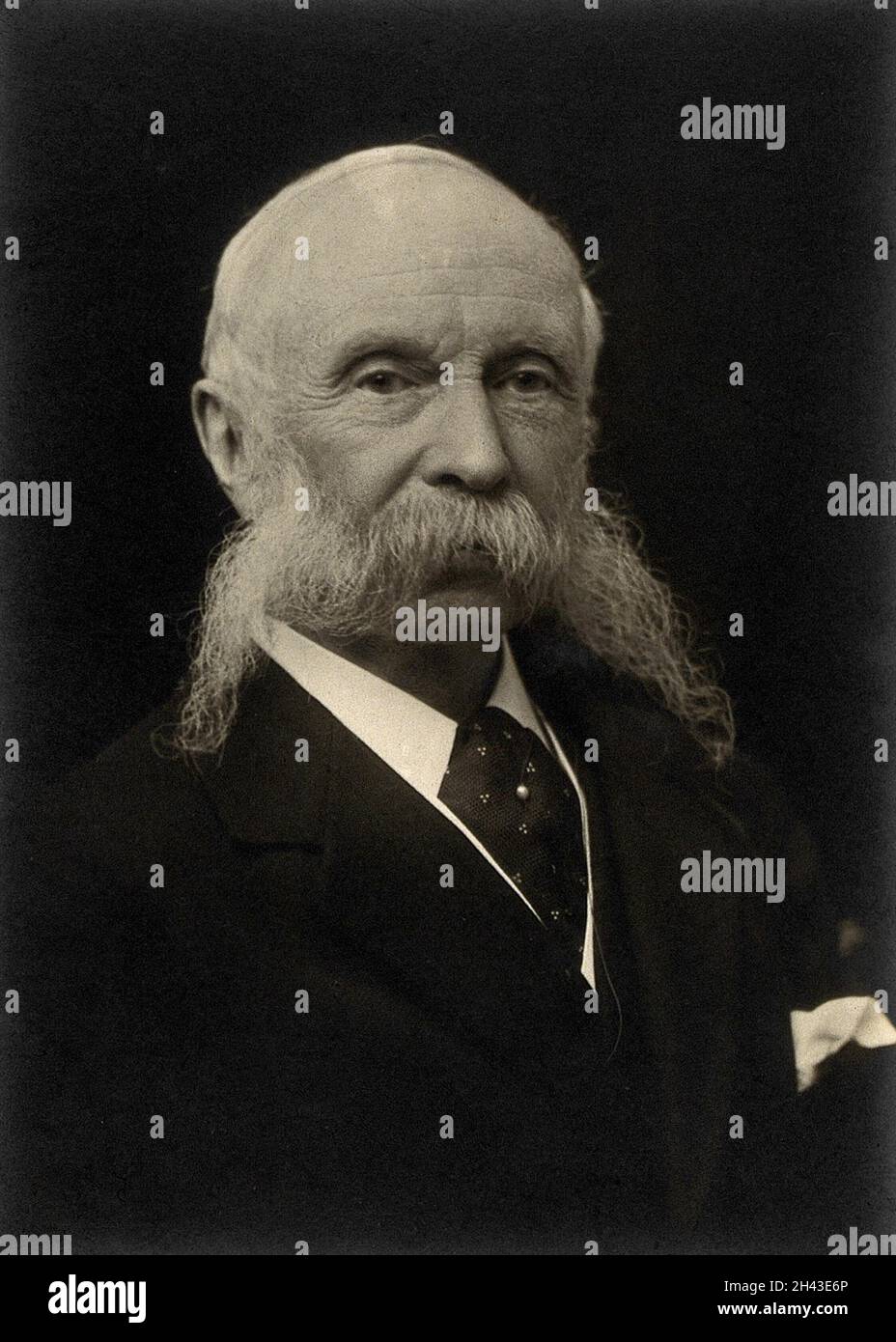 James Crichton Browne. Photograph by J. Russell & Sons Stock Photo - Alamy