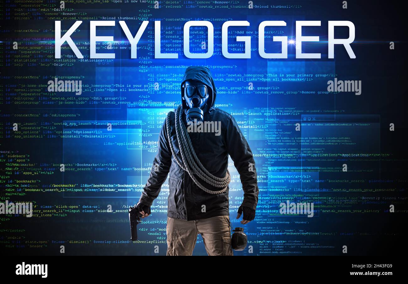 Hacker Code. No Backround Faceless hacker on code background Stock Photo - Alamy