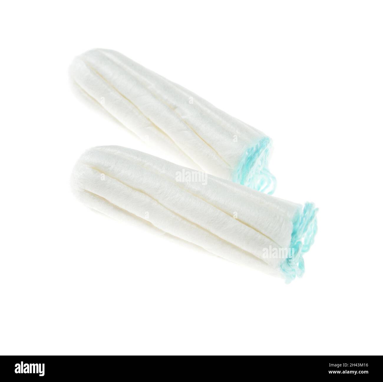 Menstrual tampons on white background Stock Photo Alamy