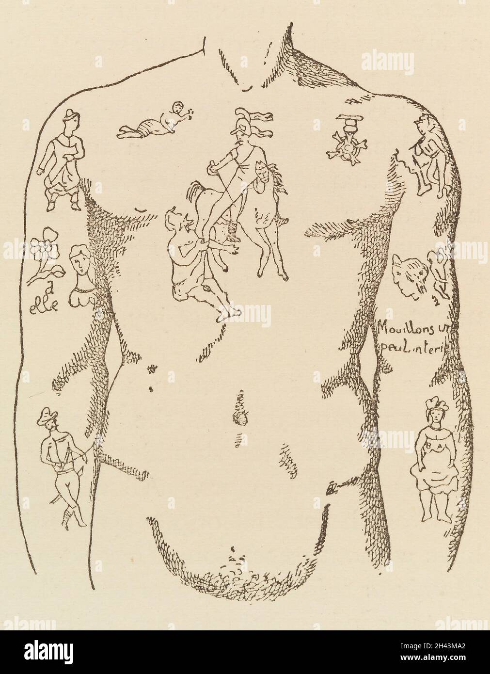 Ancient tattoos hi-res stock photography and images - Alamy