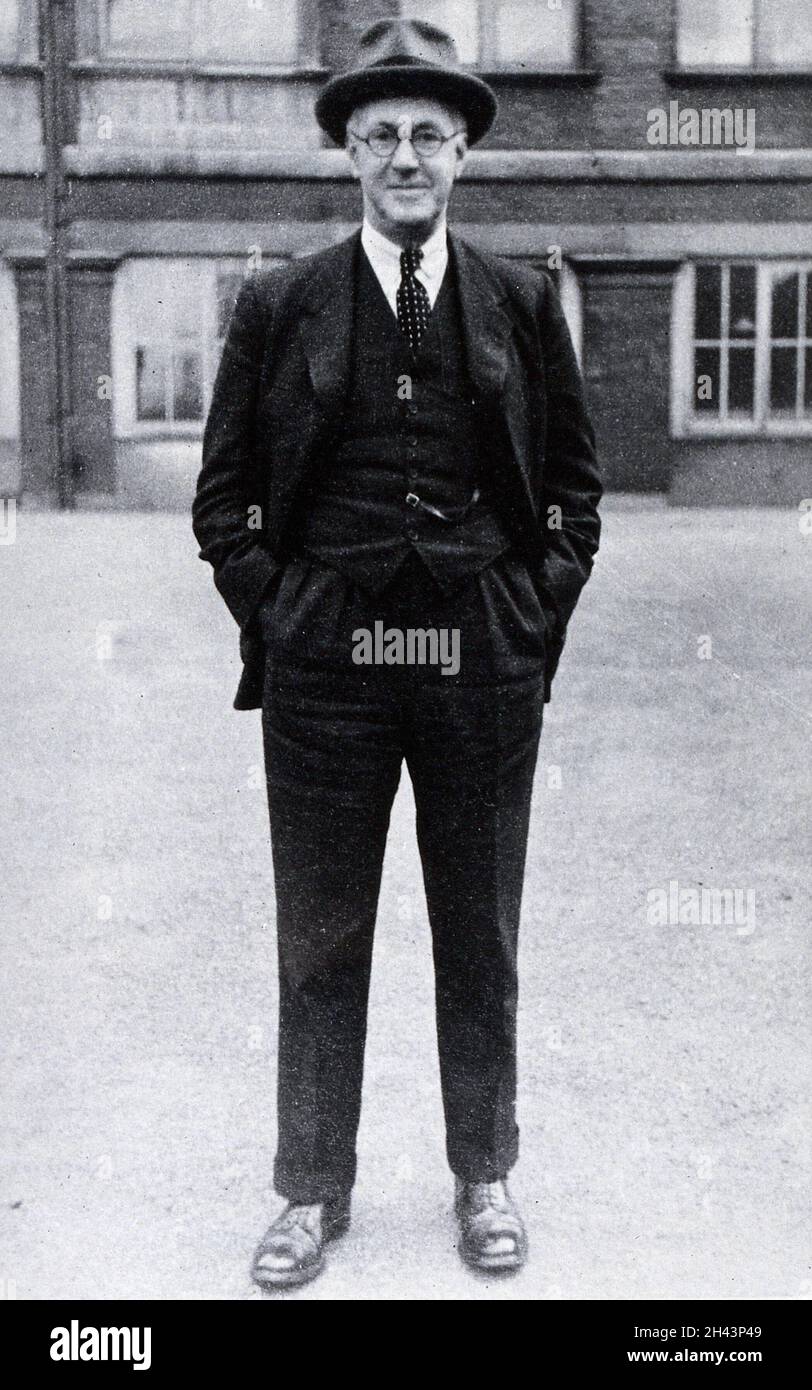 Sir Henry Hallett Dale. Photograph Stock Photo Alamy