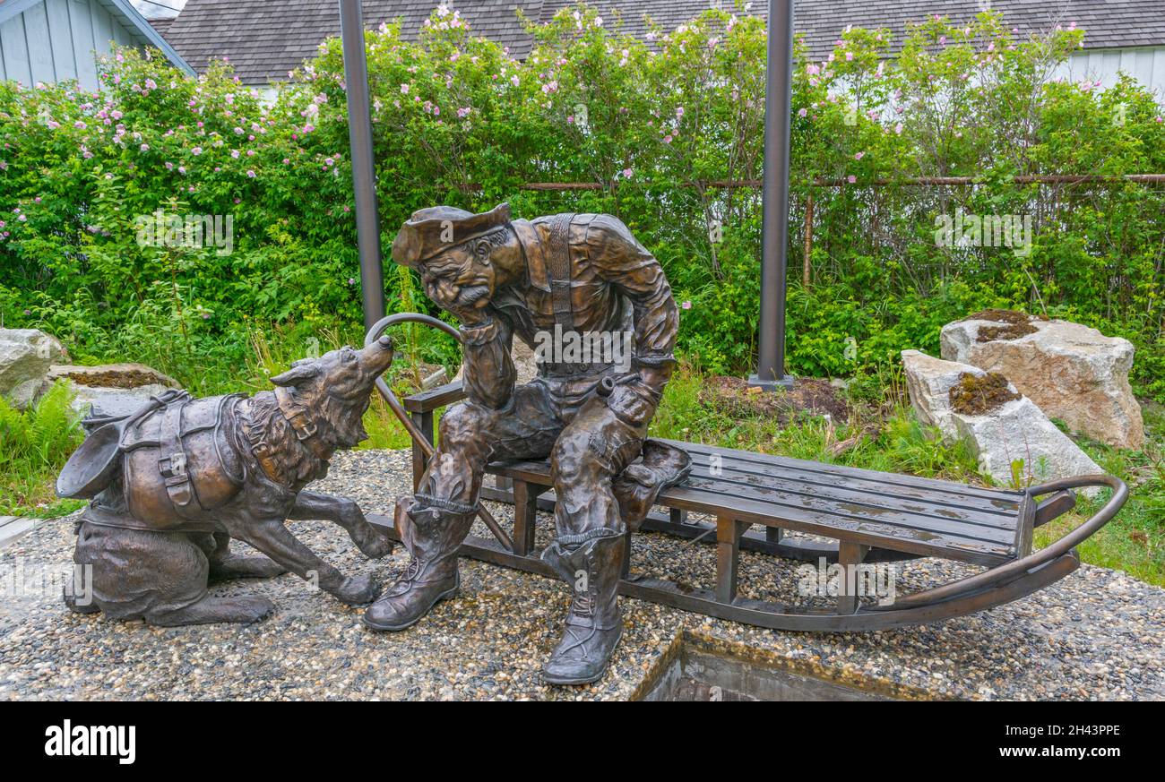 Sculpture of miner hires stock photography and images Alamy