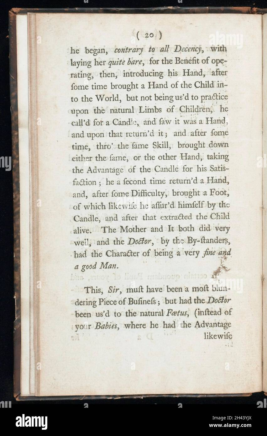 A letter to Dr. Smelle [sic] shewing the impropriety of his new ...