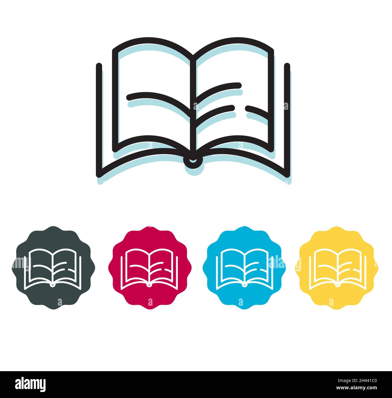 Education Program - Knowledge - Book Icon as EPS 10 File Stock Vector ...