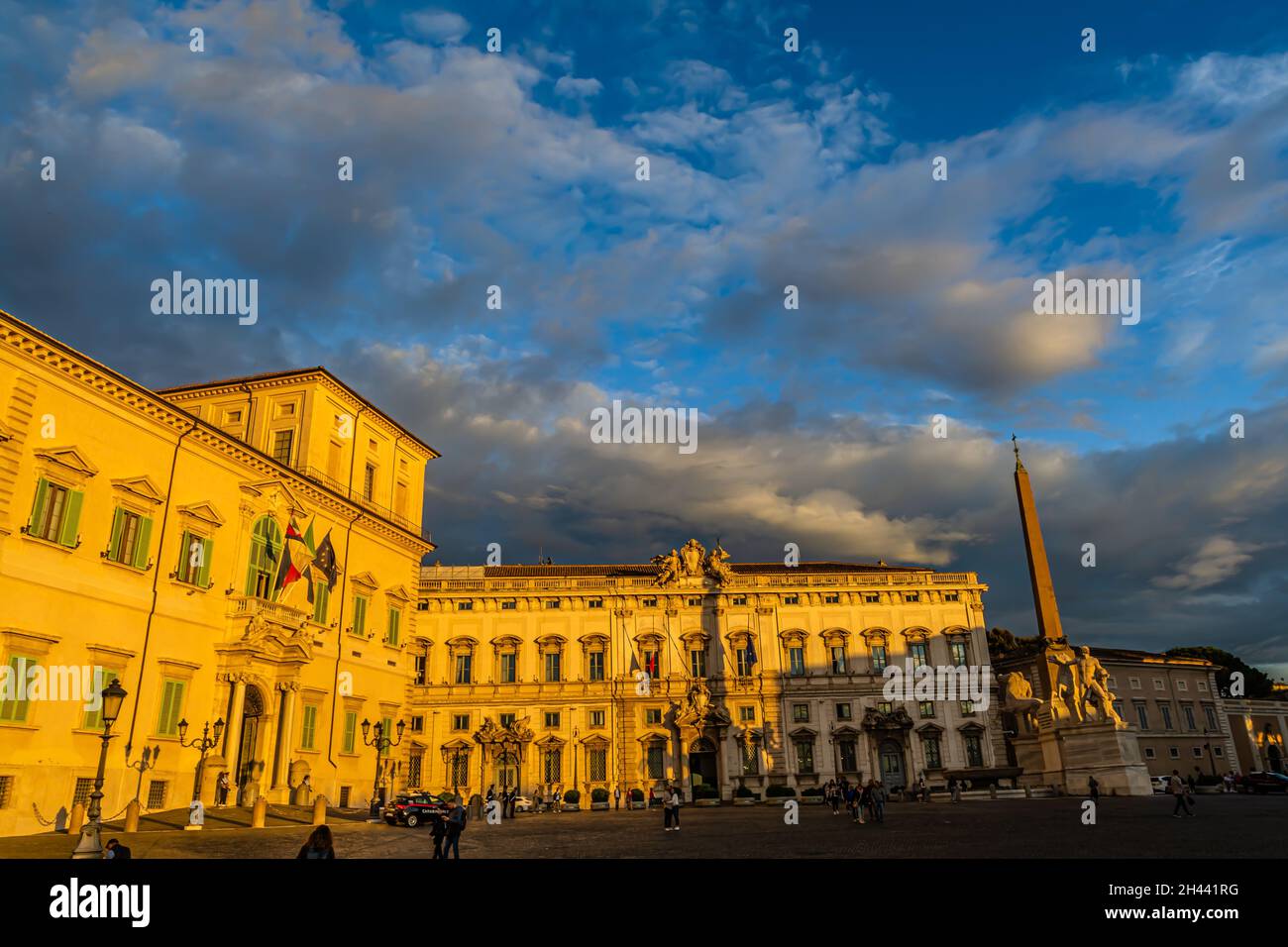 Rome, the palaces of politics: Montecitorio, Palazzo Chigi and the ...