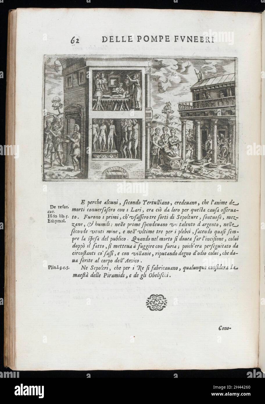 Roman funeral customs Stock Photo Alamy