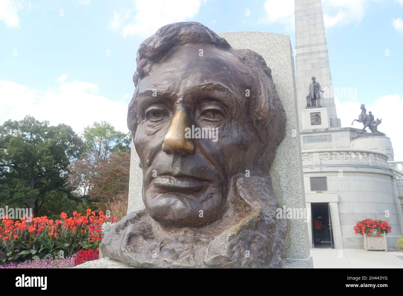 Springfield Illinois home of Abraham Lincoln Stock Photo Alamy