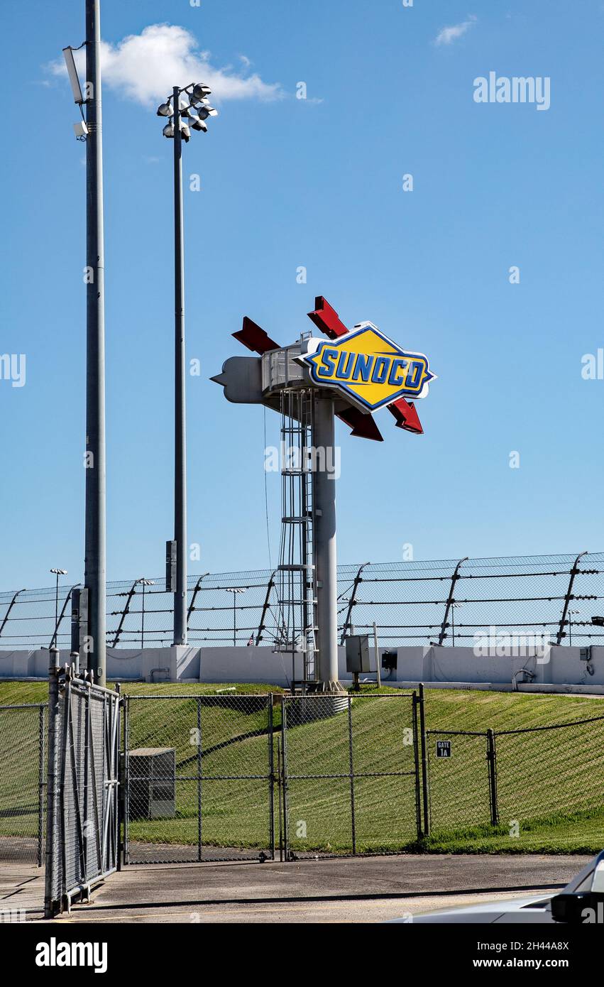 Sunoco Racing spotter tower at Daytona International Speedway, Daytona Florida Stock Photo