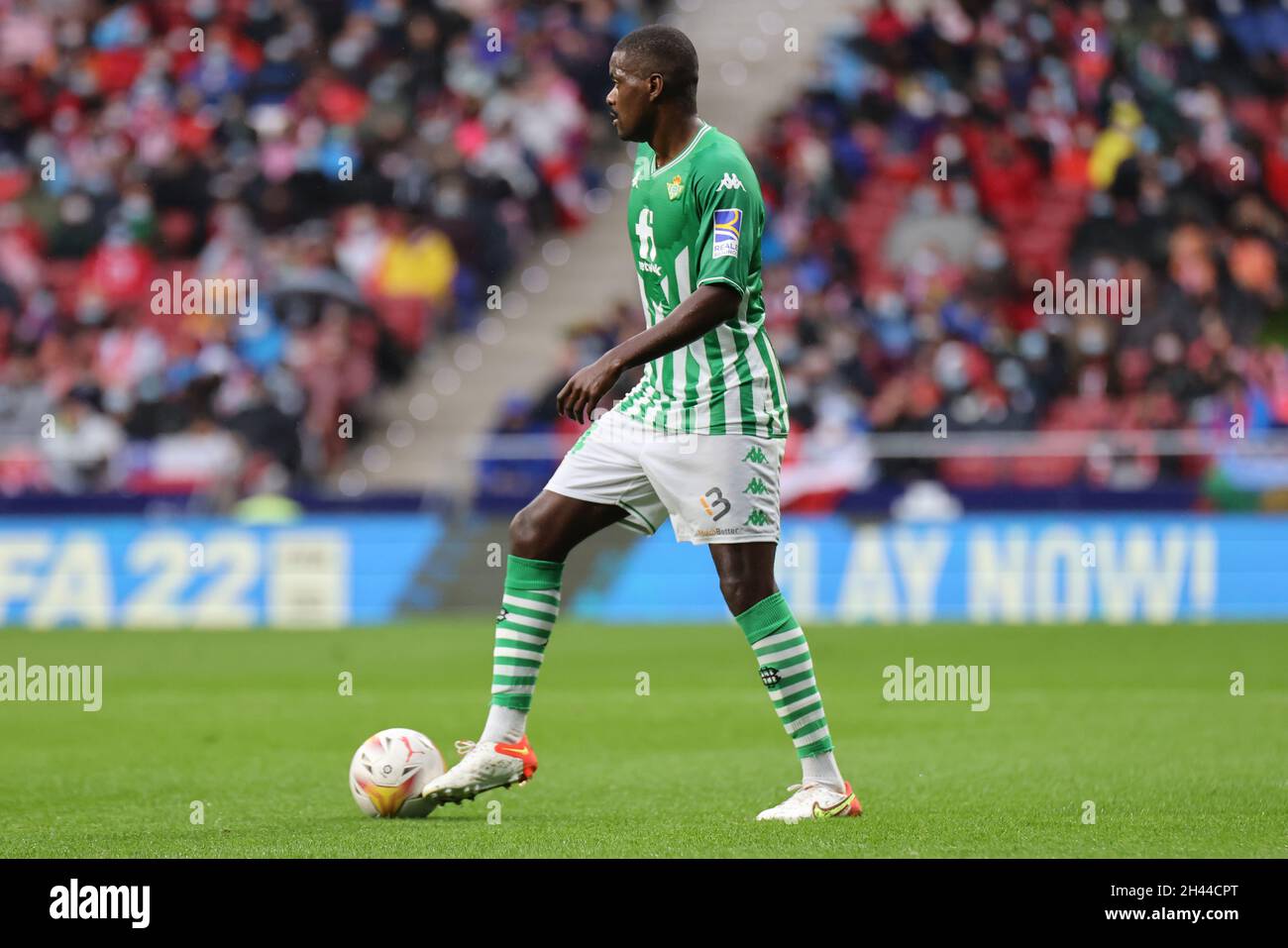 Madrid, Madrid, Spain. 31st Oct, 2021. William Carvalho of Real Betis during the La Liga Santader match between Atletico de Madrid and Real Betis at Wanda Metropolitano Stadium in Madrid, Spain, on October 31, 2021. (Credit Image: © Jose Luis Contreras/DAX via ZUMA Press Wire) Stock Photo