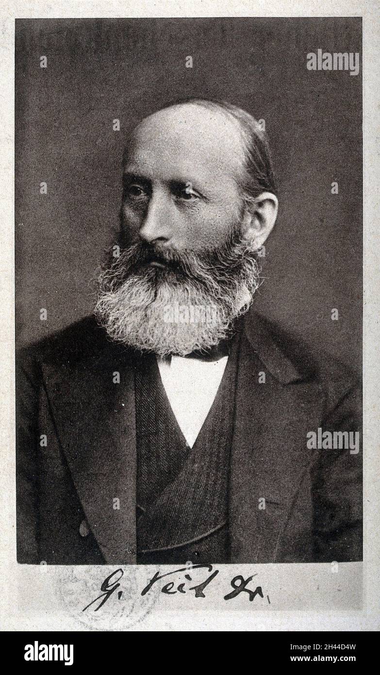 George Veit G. Veit (?). Photograph Stock Photo - Alamy