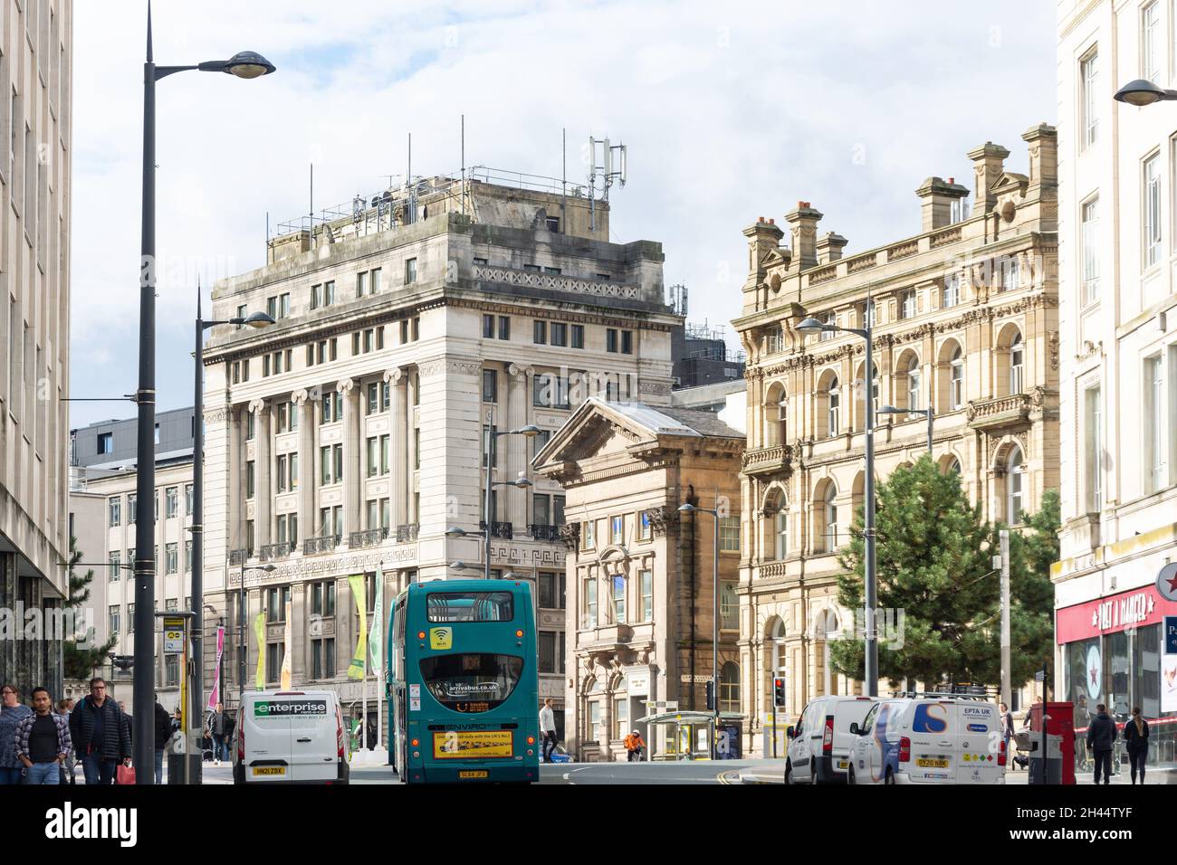 Lord Street, City Centre, Liverpool, Merseyside, England, United Kingdom Stock Photo