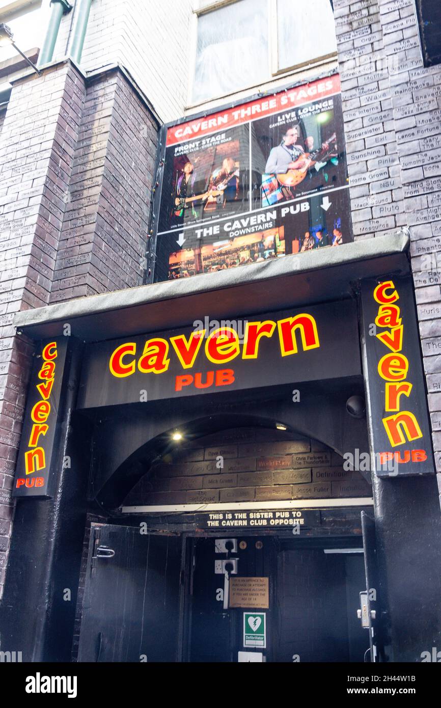 Entrance to The Cavern Pub, The Cavern Quarter, Mathew Street