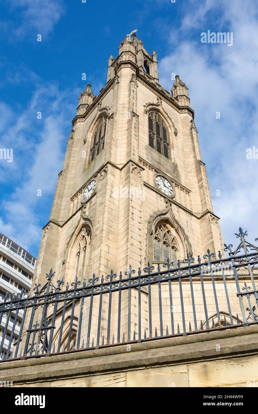 Liverpool Parish Church (The Church of Our Lady and Saint Nicholas), Chapel Street, Liverpool, Merseyside, England, United Kingdom Stock Photo