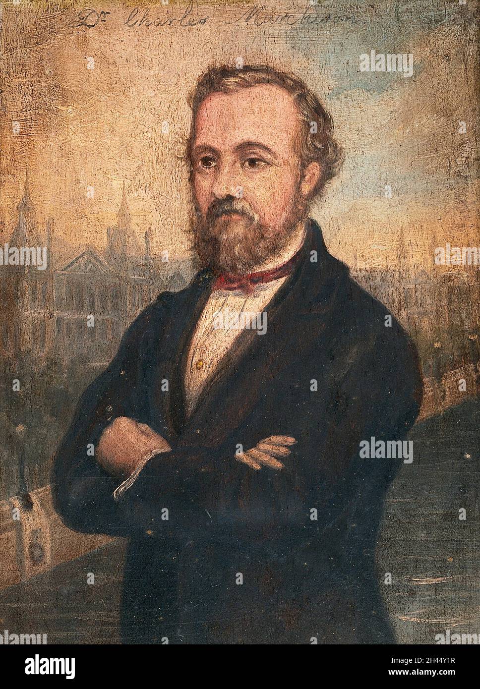 Murchison (?). Oil painting Stock Photo Alamy