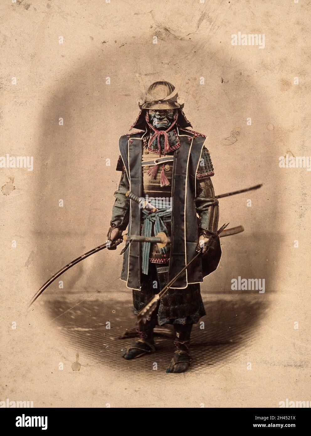Koboto Santaro, a Japanese military commander, wearing