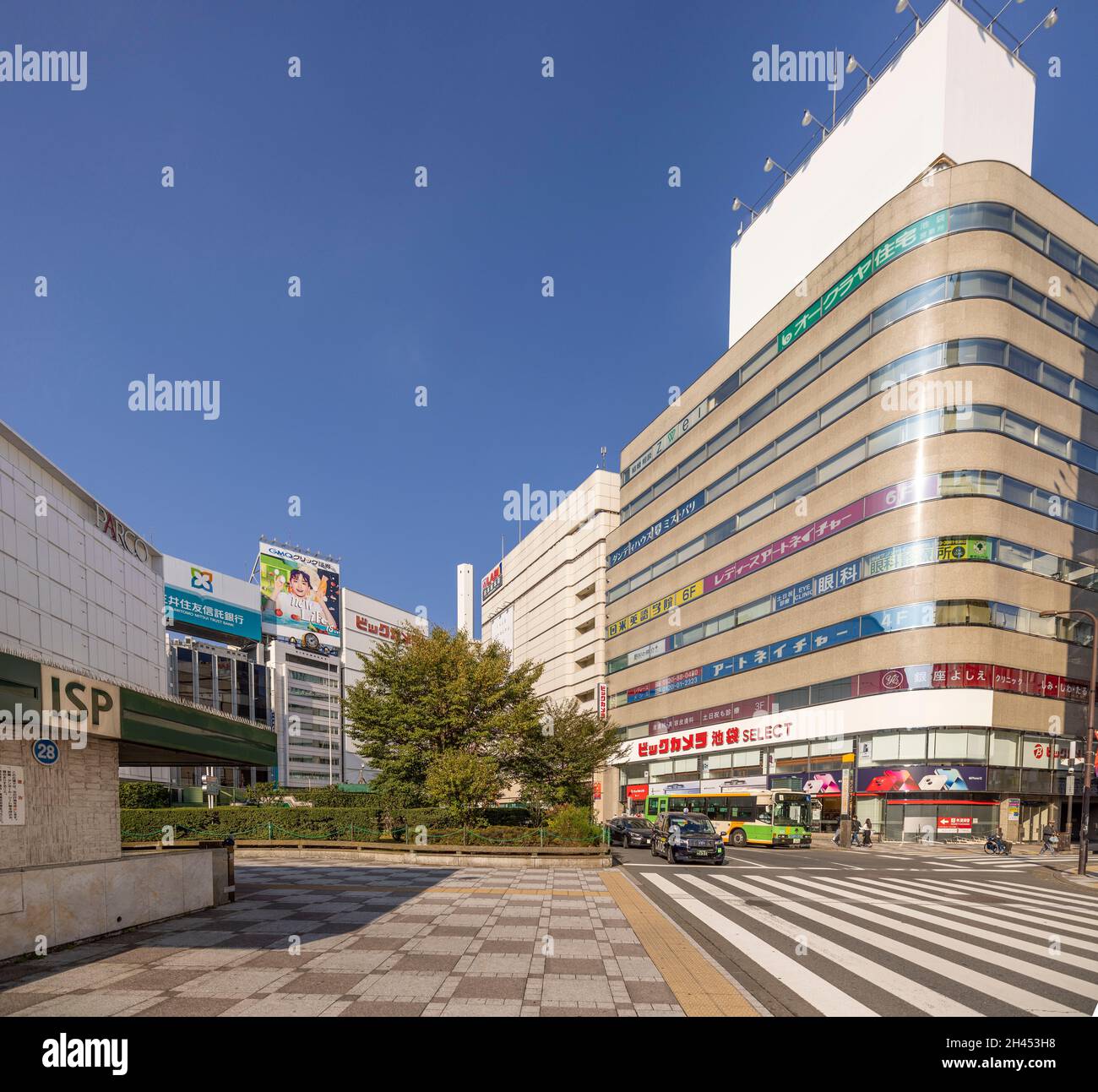 Ikebukuro Is A Famous Station In Tokyo Numerous Shopping Centers Restaurants Cafes Are Located In Its Surroundings Ikebukuro Is A Business City Stock Photo Alamy