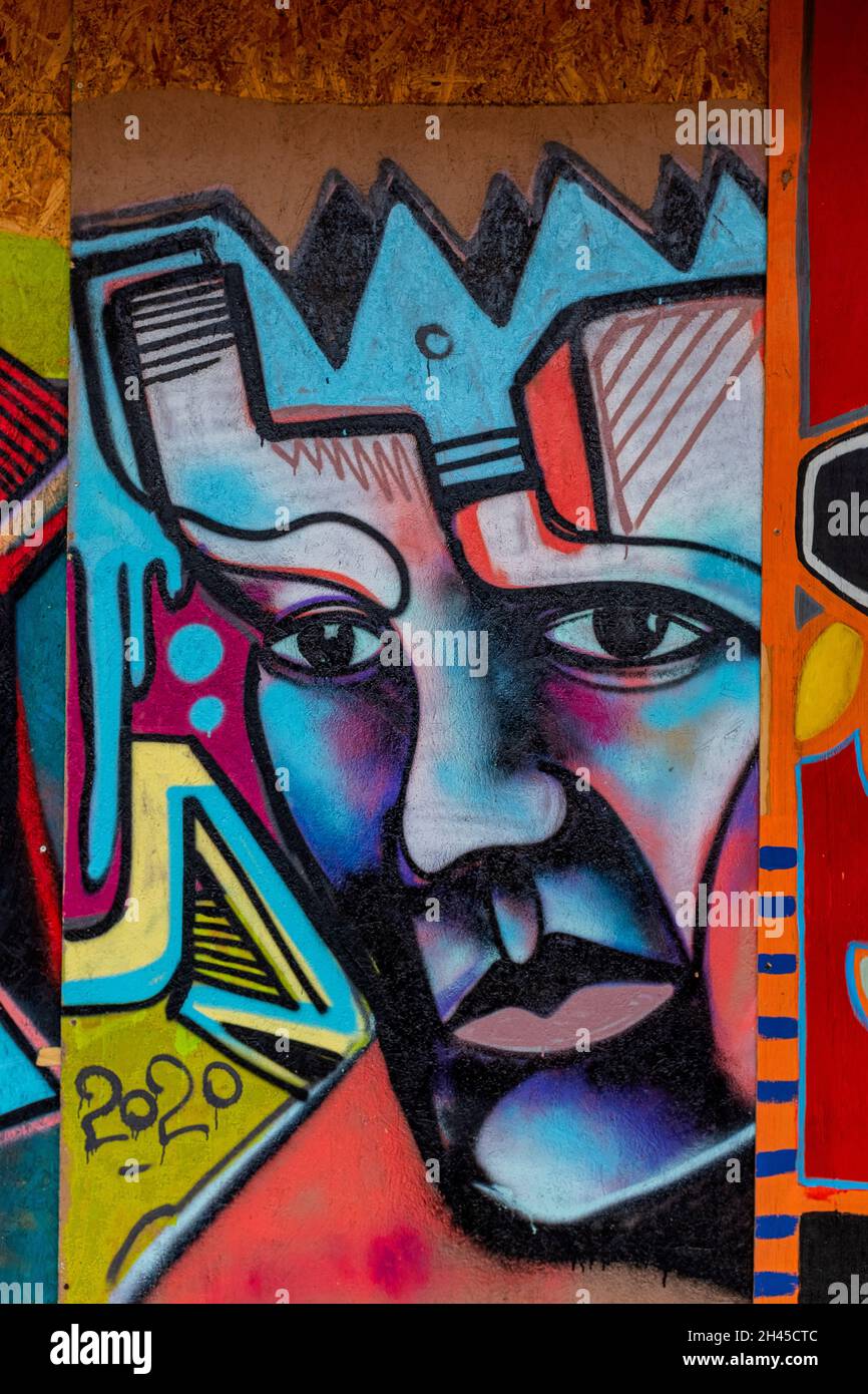 street art in Albuquerque, New Mexico Stock Photo - Alamy