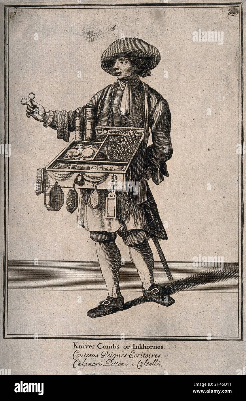 Pedlar 18th century hi-res stock photography and images - Alamy