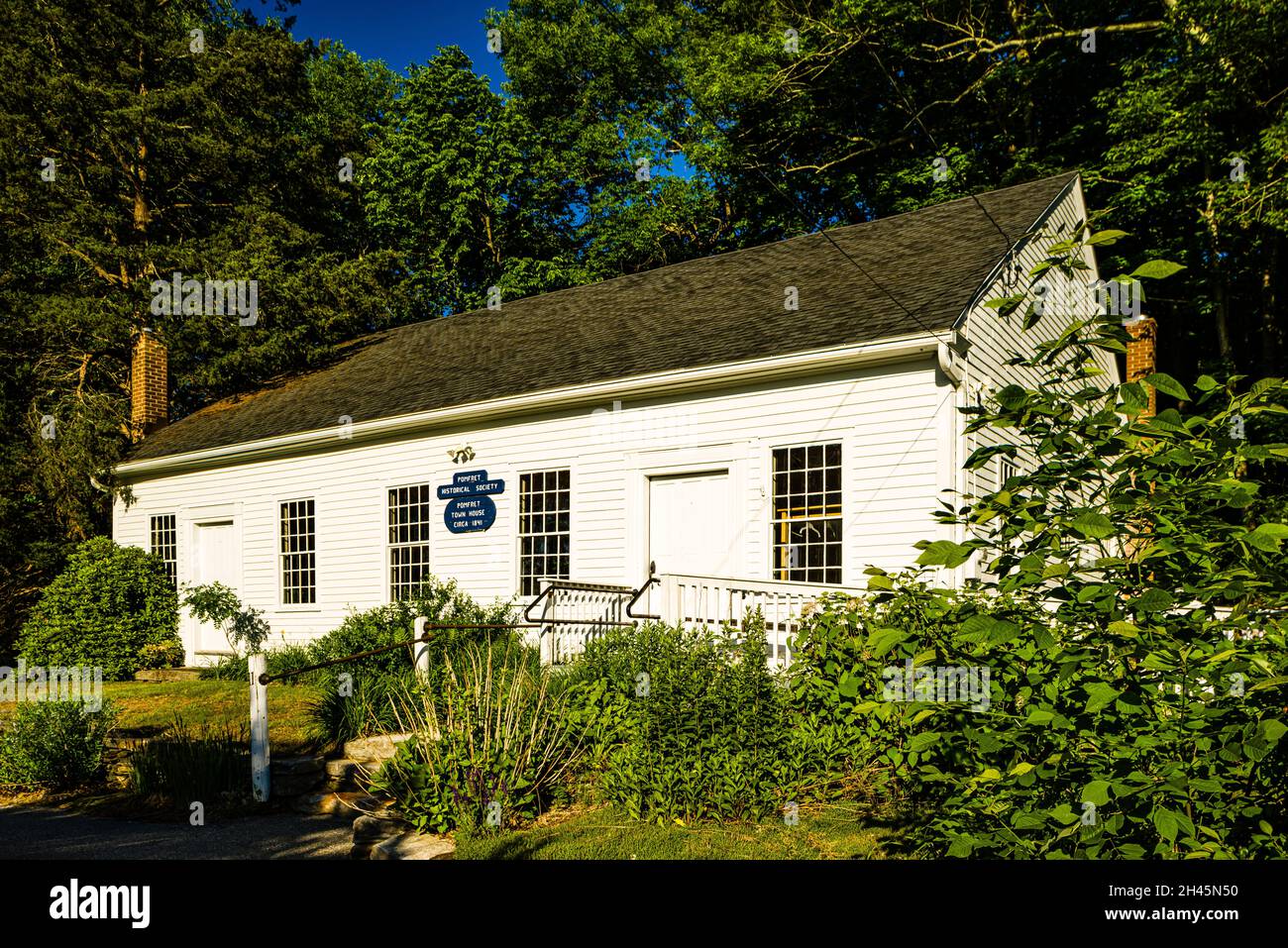 Pomfret Town House Pomfret, Connecticut, USA Stock Photo Alamy