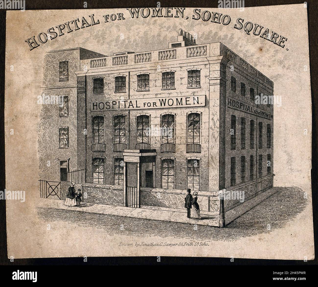 Hospital women soho square london hi-res stock photography and images ...